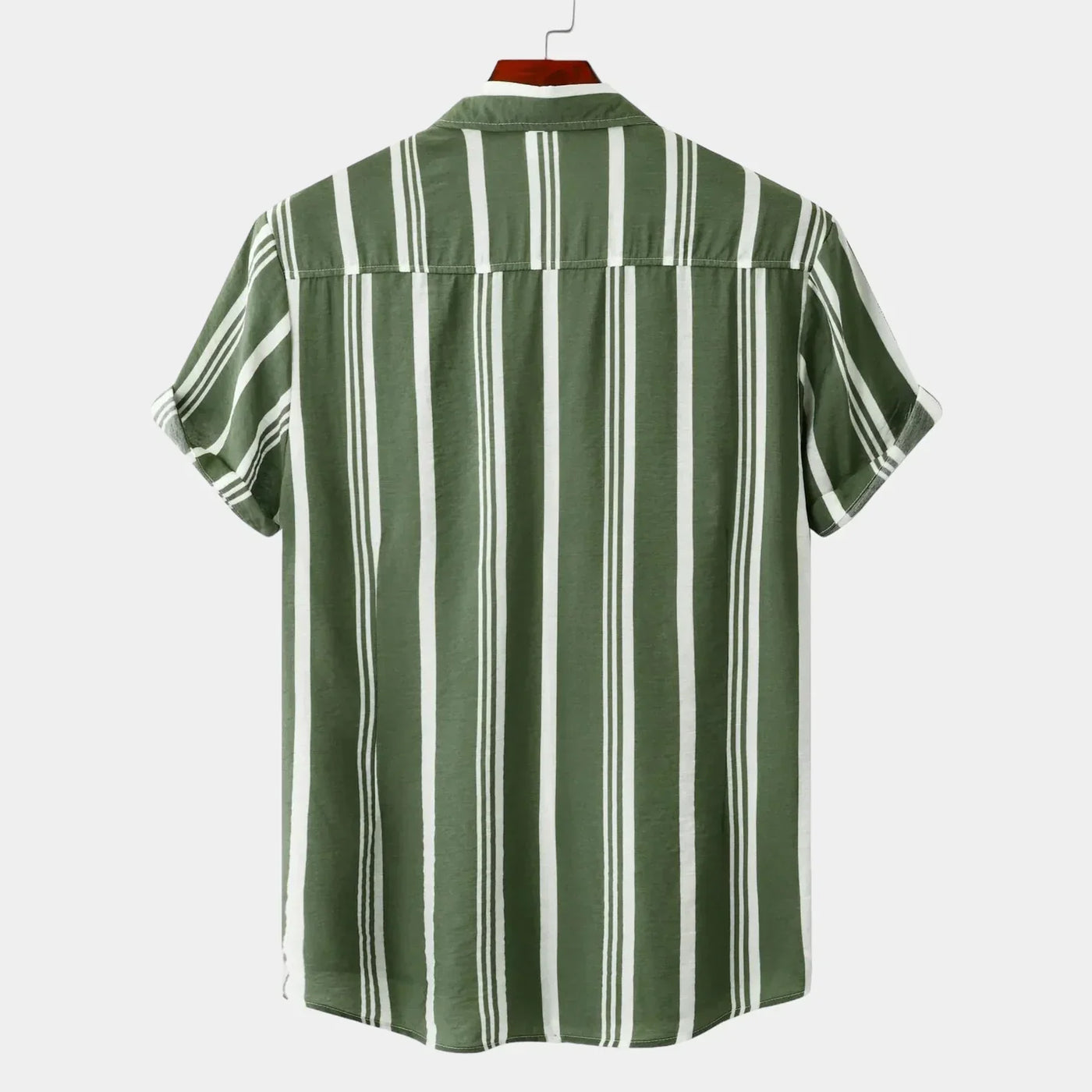 Striped Summer Shirt - Green
